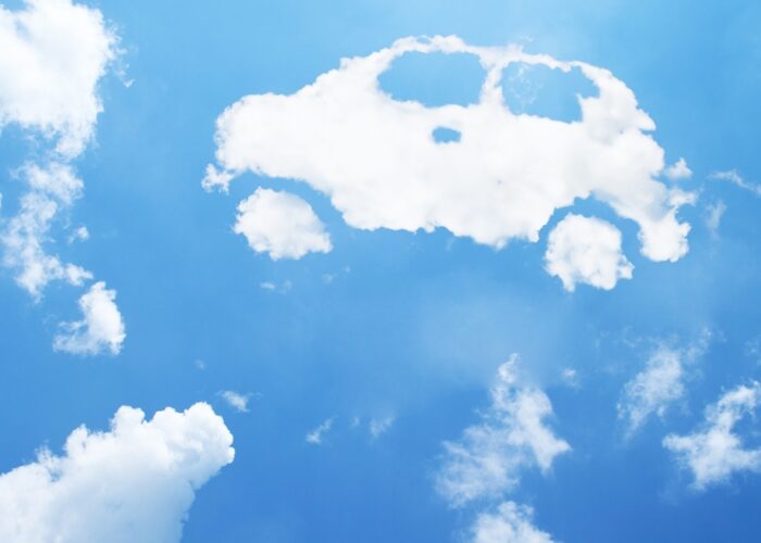 Vergelijking cloud en auto