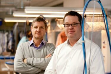 Frank Helchtermans en Staf Miechiels van Group-f