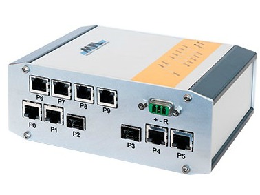 Industriële 10-port managed 10Gbit Switch