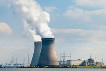 Kerncentrale Doel in Antwerpen, België