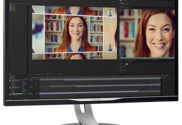 Kleuren spatten het beeldscherm af met de nieuwe Philips 4K-monitor