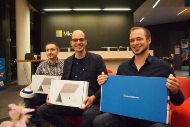 David Scimé, Gilles Meyer en Michiel Wouters