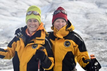 Dell-directeur Pascale Van Damme in Alaska