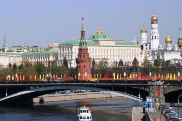 Zicht op Moskou, Rusland