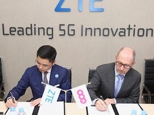 ZTE ondertekent contract met VOO