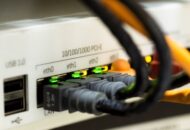 Router netwerk kabels