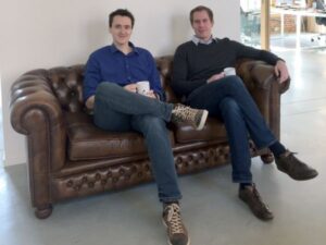 Jelle Van Gompel en Thomas Van Durme, co-founders Orion