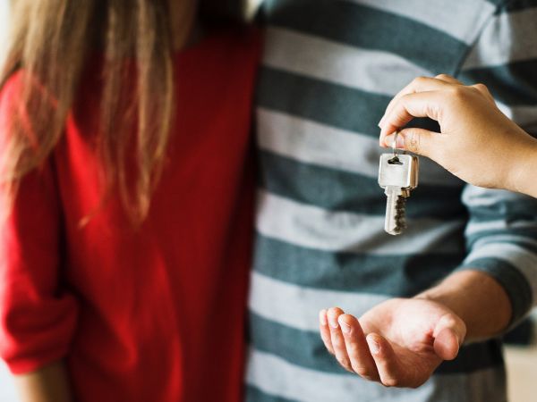 sleutel nieuw huis