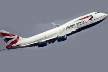 Boeing 747 vliegtuig