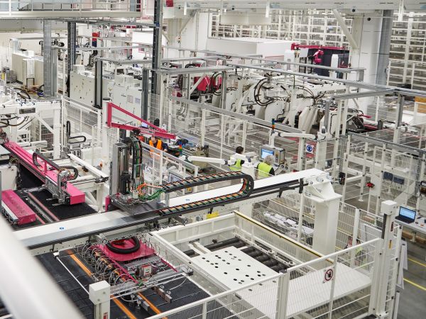 fabriek robots productie