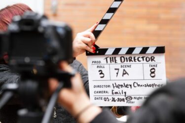 filmset opname movie hollywood