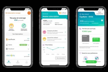 bankapp abonnementen