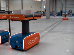 robot warehouse fulfilment karretje