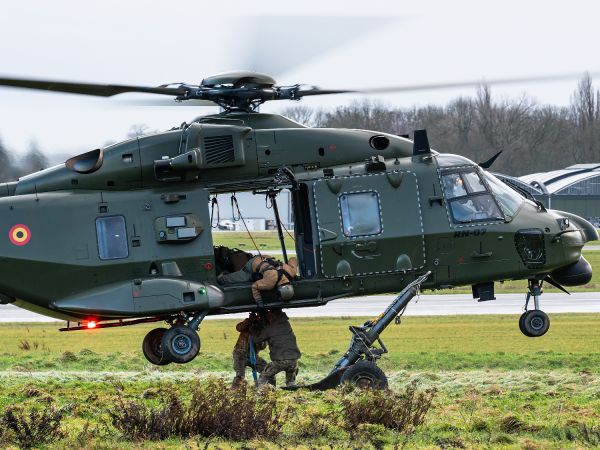 helikopter Belgisch leger defensie