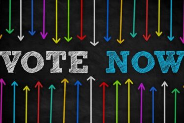 Vote now voting stemmen stemproces