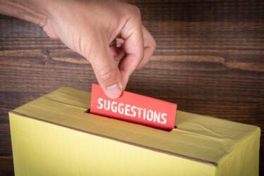 Suggestions suggeties aandragen nomineren aanreiken